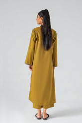 2-Pc Plain Lawn Kurta with Qlot Trouser SCNP-3-106